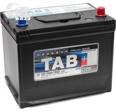 Аккумулятор TAB Polar S Japan [246870] 6СТ-70 Ач R EN700 А 269x173x218мм